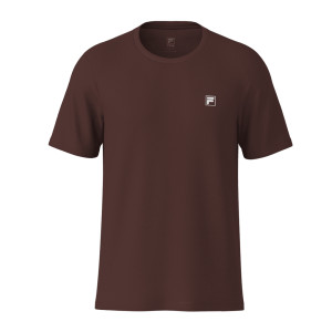 Camiseta Fila Tennis Basic -  Marrom Avermelhado
