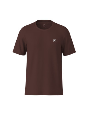 Camiseta Fila Tennis Basic -  Marrom Avermelhado