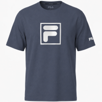Camiseta Fila F-Box Graphic Run - Marinho Carbono