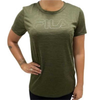 Camiseta Fila Basic Train - Verde Oliva