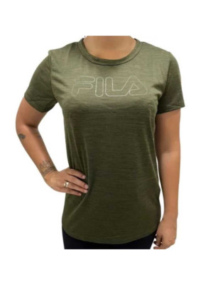 Camiseta Fila Basic Train - Verde Oliva