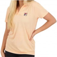 Camisa Polo Fila Line Fbox Feminina - Laranja