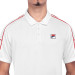 Camisa Polo Fila Tennis Line - Branco e Vermelho