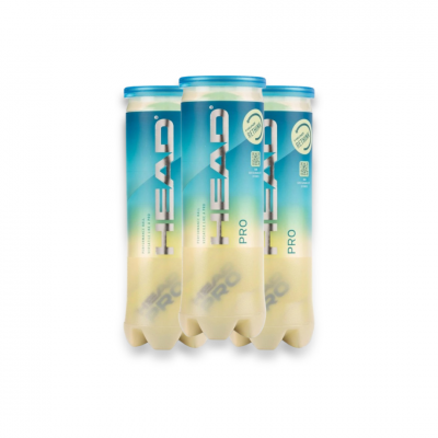 Bola de Tênis Head Pro 3B - Pack com 3 Tubos