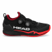 Tênis Head Endure Pro Boa Clay Preto e Vermelho Tênis Head Endure Pro Boa Clay Preto e Vermelho