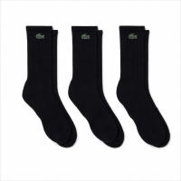 Meia Lacoste Cano Alto Lacoste RA924623 - 3 pares 39 a 42