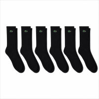 Meia Lacoste Cano Alto Lacoste RA925423 - 6 pares 39 a 42