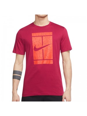 Camiseta Nike Court  - Vermelho