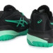 Tênis Asics Gel Resolution X  All Court- Preto e Verde
