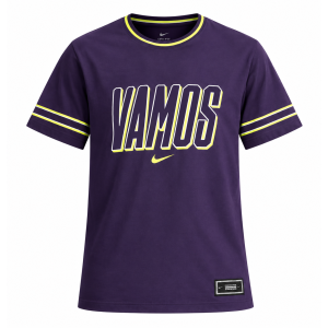 Camiseta Nike Carlos Alcaraz Dri-FIT Masculina - Roxa