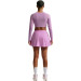 Saia Short Nike Court Slam - Rosa Saia Short Nike Court Slam - Rosa