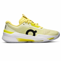 Tênis ON Feminino All Court THE ROGER Pro Fire Limão e Branco