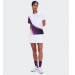 Camiseta On Feminina Court-T Swing - Branca/Roxa