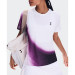 Camiseta On Feminina Court-T Swing - Branca/Roxa