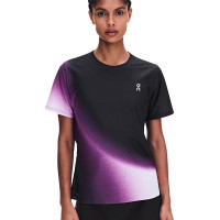 Camiseta On Feminina Court-T Swing - Preta/Roxa