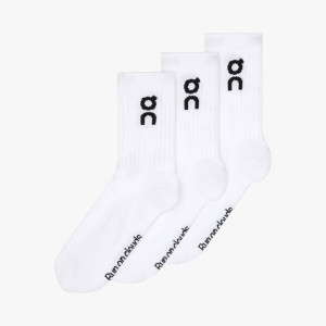 MEIA ON CANO ALTO LOGO S.HIGH BCO 41-44 (Pack com 3 pares) 