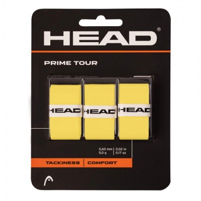 Overgrip Head Prime Tour Amarelo - 3Und