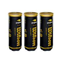 Bola de Tênis Wilson US Open Extra Duty 3B - Pack com 3 Tubos 