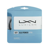 Set de Corda Luxilon Alu Power Spin 16L 1.27mm - Grafite