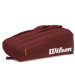 Raqueteira Wilson Defyer Redline V1 X9 Bordô