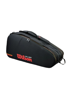 Raqueteira Wilson Pro Staff Classic X6 - Preta Raqueteira Wilson Pro Staff Classic X6 - Preta