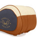 Raqueteira Wilson Heritage V2 para 12 Raquetes - Off White Roxo e Marrom