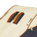 Raqueteira Wilson Heritage V2 para 12 Raquetes - Off White Roxo e Marrom