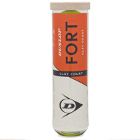 Bola de Tênis Dunlop Fort Clay Court - 4 Bolas