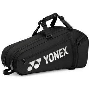Raqueteira Yonex GEARLOGIC 2026 para 6 raquetes - Preta