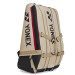Raqueteira Yonex Gearlogic 2026 para 12 raquetes - Bege