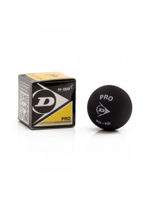 Bola de Squash Dunlop Pro - 2 Pontos Amarelos
