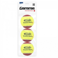 Bola de Tênis Gamma Quick TIP Vermelha - 3 Bolas