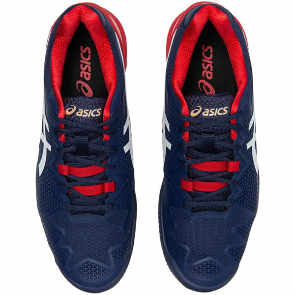 tenis asics feminino vermelho