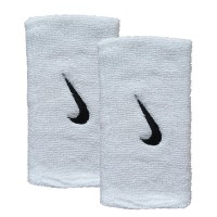 Munhequeira Nike Swoosh Grande Branca- 2Und