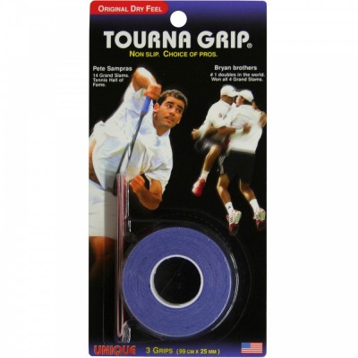 Overgrip Tourna Grip Unique Azul - 3Unid