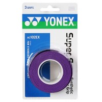 Overgrip Yonex Super Grap Roxo - 3Unid