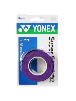Overgrip Yonex Super Grap Roxo - 3Unid