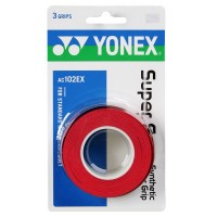 Overgrip Yonex Super Grap Vermelho - 3Unid