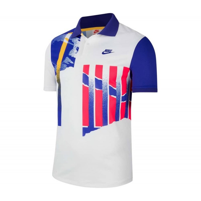 camisa gola polo nike branca