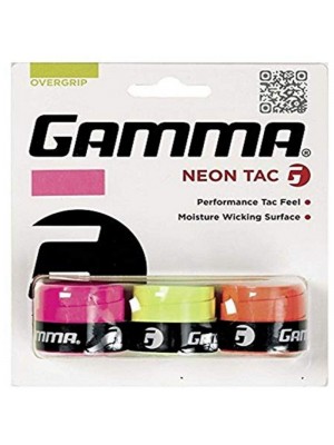 Overgrip Gamma Neon Tac - 3 unid