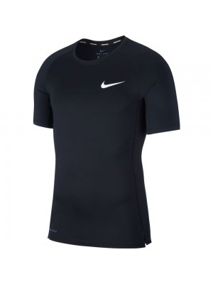 Camiseta Nike Top SS Tight Compressão - Preta