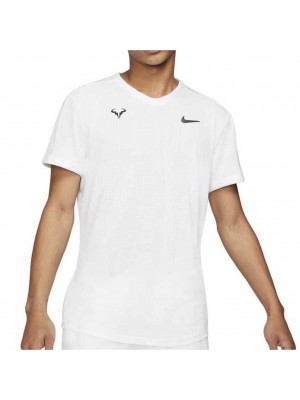 Camiseta Nike Court Dri-Fit ADV Rafa Nadal - Branca