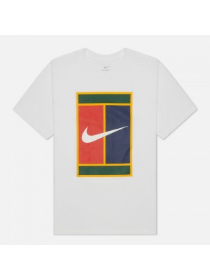 Camiseta Nike Court Heritage - Branca