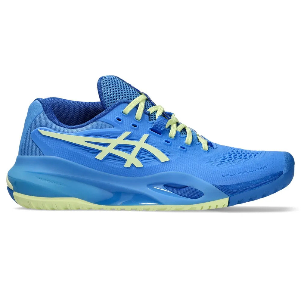 Tênis Asics Gel Resolution X - All Court Feminino - Azul e Amarelo