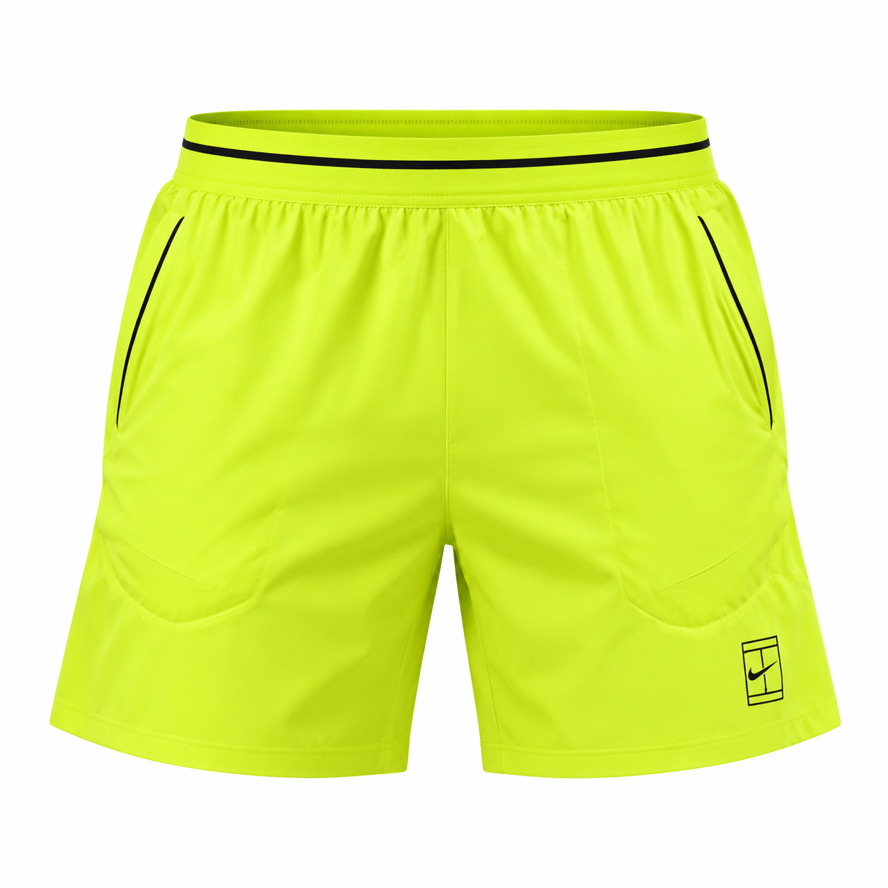Short Nike Court Dri-FIT Advantage 6in - Amarelo