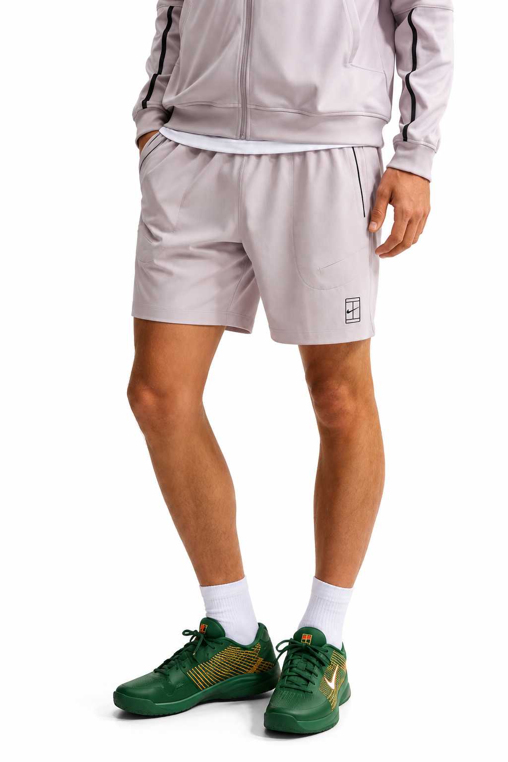 Short Nike Court Dri-FIT Advantage 6in - Bege