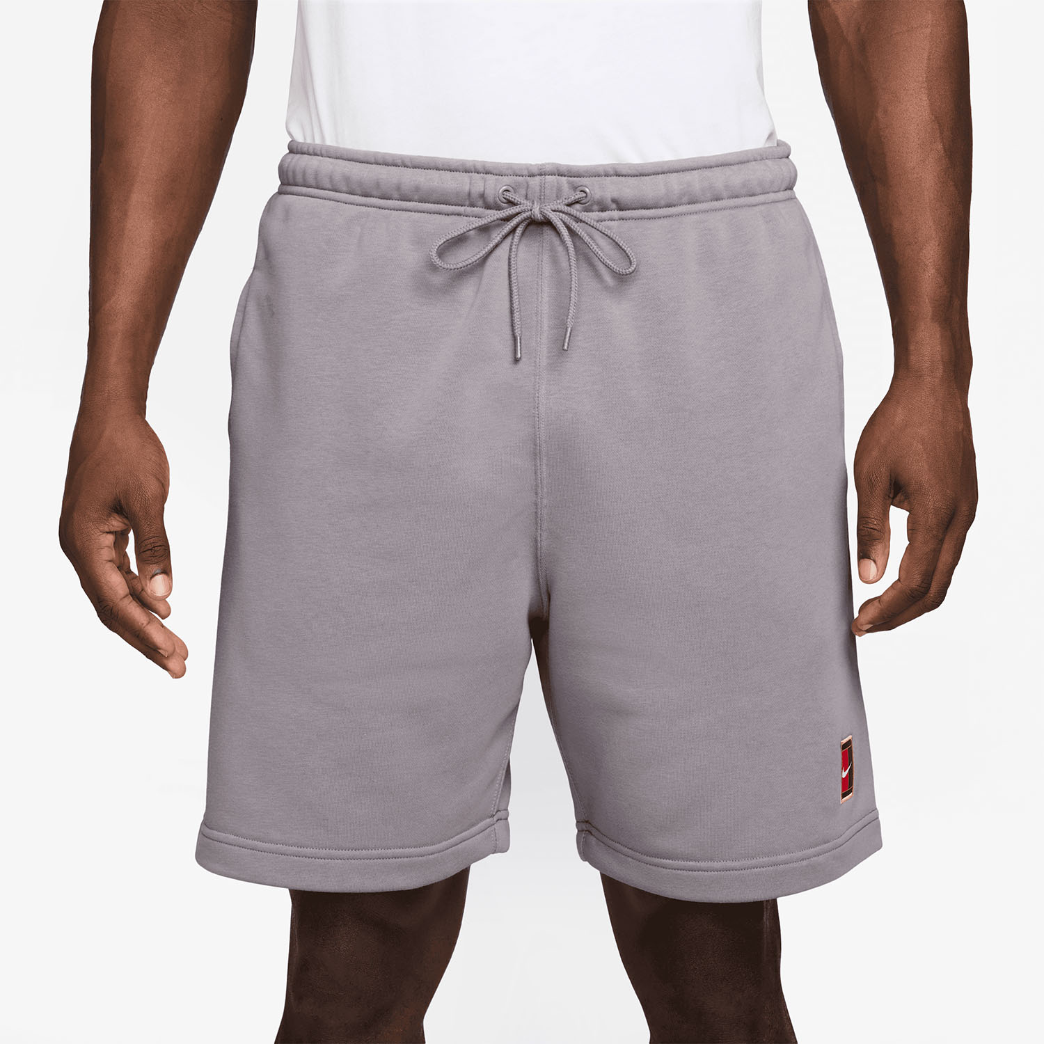 Short Nike Court Dri-FIT Heritage 7in - Cinza